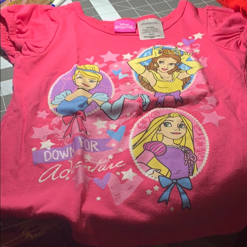 Disney girls tee shirts bundle